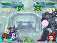 une photo d'Ã©cran de Gundam Battle Assault sur Sony Playstation